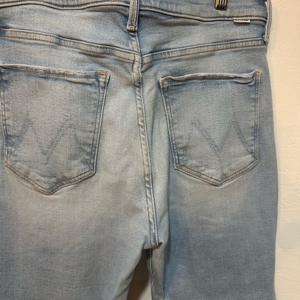 Mother straight leg Light Blue Women's Jeans